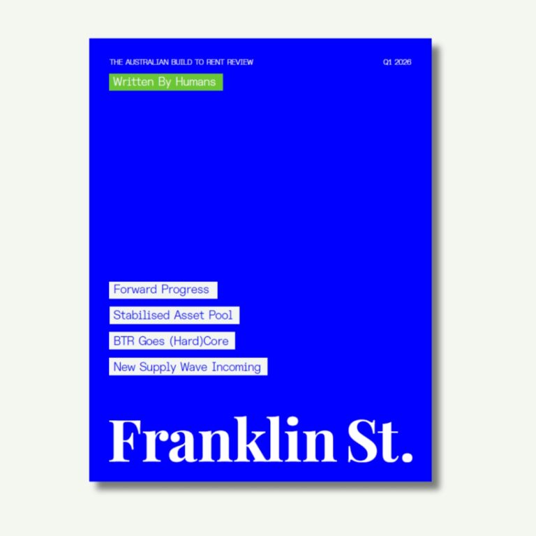 Build to Rent Australia 2026 Report | Franklin St.
